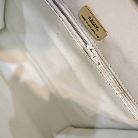 BALLY Elegant Shoulder Bag Clutch Crossbody Vintage  RARE**ART DECO - Picture 7 of 15